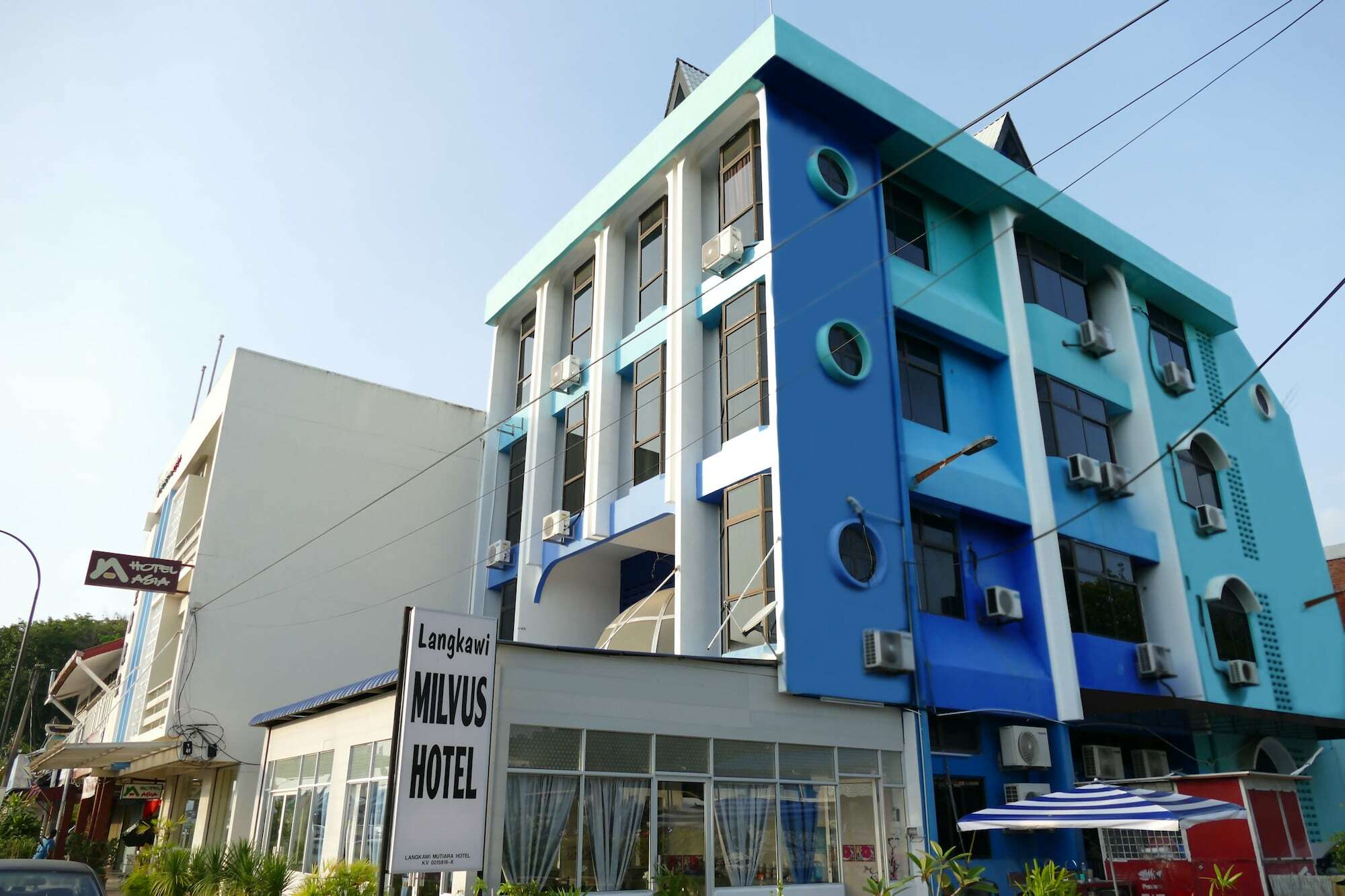 Milvus Hotel กัวห์ ภายนอก รูปภาพ